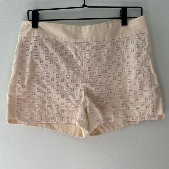 J.CREW Pants - J. Crew Eyelet Trim Shorts‎ in Peach Women's 8